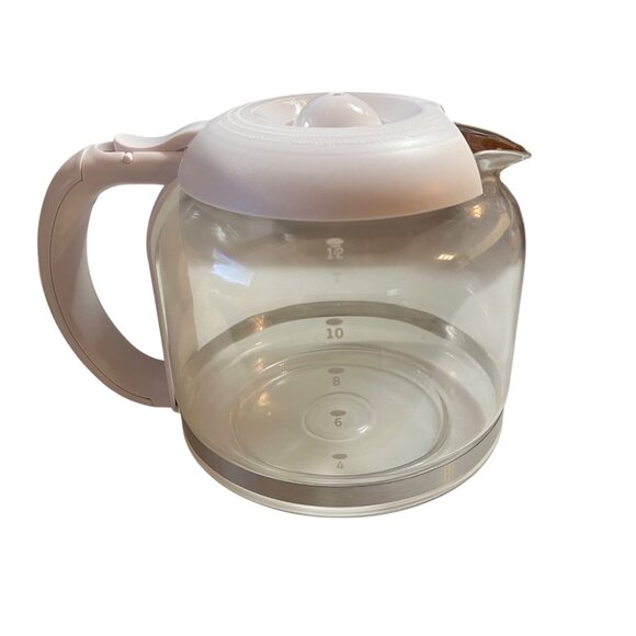 GE Replacement Coffee Carafe 12-Cup‎ 60 Oz White & Clear Glass With Box - Picture 7 of 7